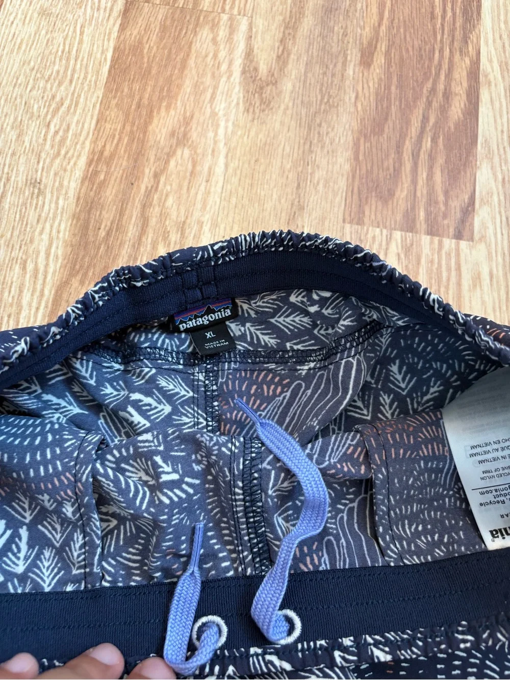 Patagonia Girls Baggies Shorts Swift Feathers